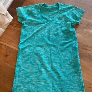 Lululemon Swiftly Tee Teal Green